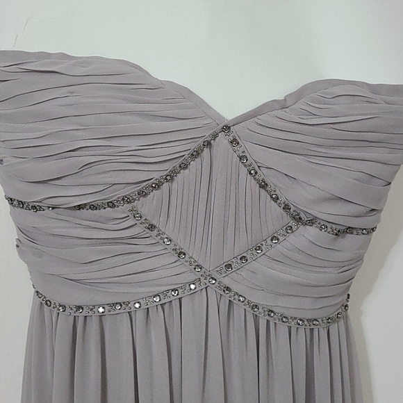 Strapless Rhinestone Gown - Picture 5 of 6